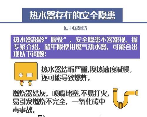 热水器漏煤气的危险与应对措施（如何避免煤气泄漏的事故发生）