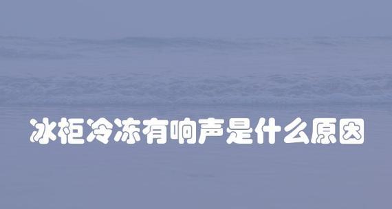 冰箱进气管异响的排查与解决方法（排查冰箱进气管异响的步骤与技巧）