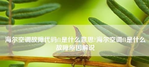 分析海尔油烟机不吸水的原因（探索海尔油烟机不吸水问题的解决方法）